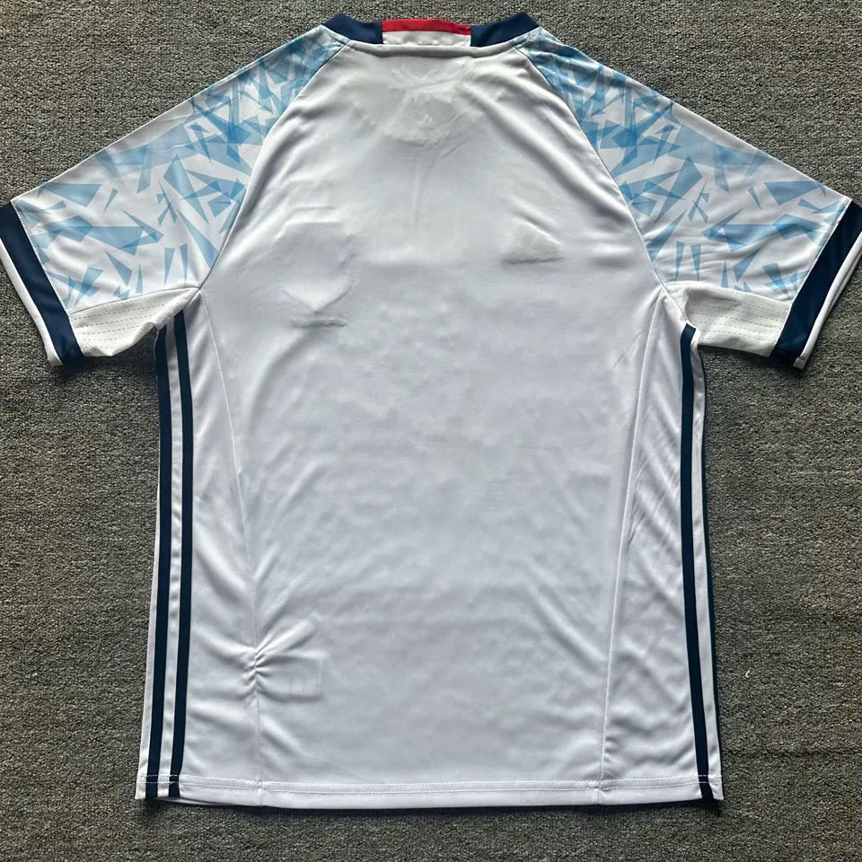 2016/17 Japan Away White Retro Soccer Jersey Back