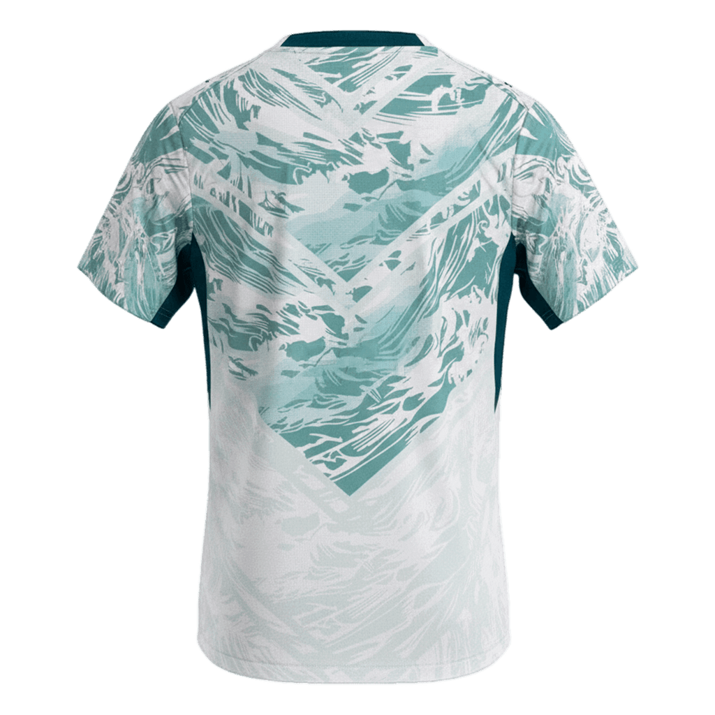 Portugal Away Soccer Jersey World Cup 2026 White&Green Back