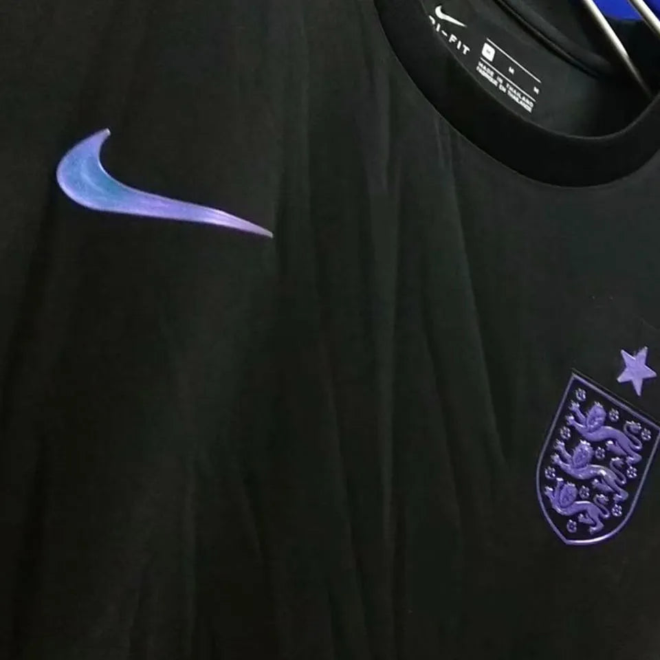 2020/21 England Black Concept Jersey Detail 3