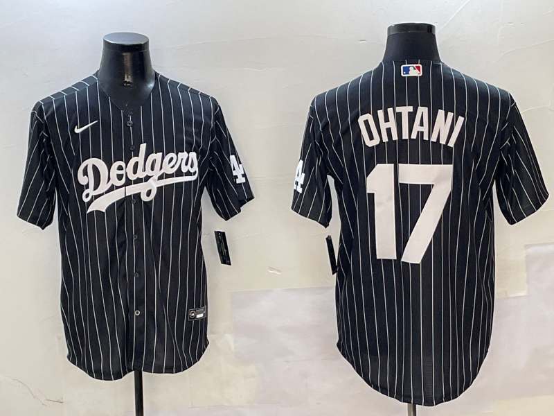 Men's Los Angeles Dodgers Shohei Ohtani Black Alternate Limited Player Jerseys