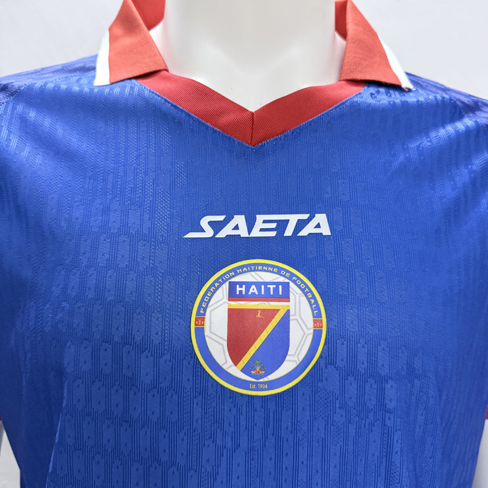2026/27 Haiti Home Blue Player Version Soccer Jersey 海地 Item NO.: 2153926 Back