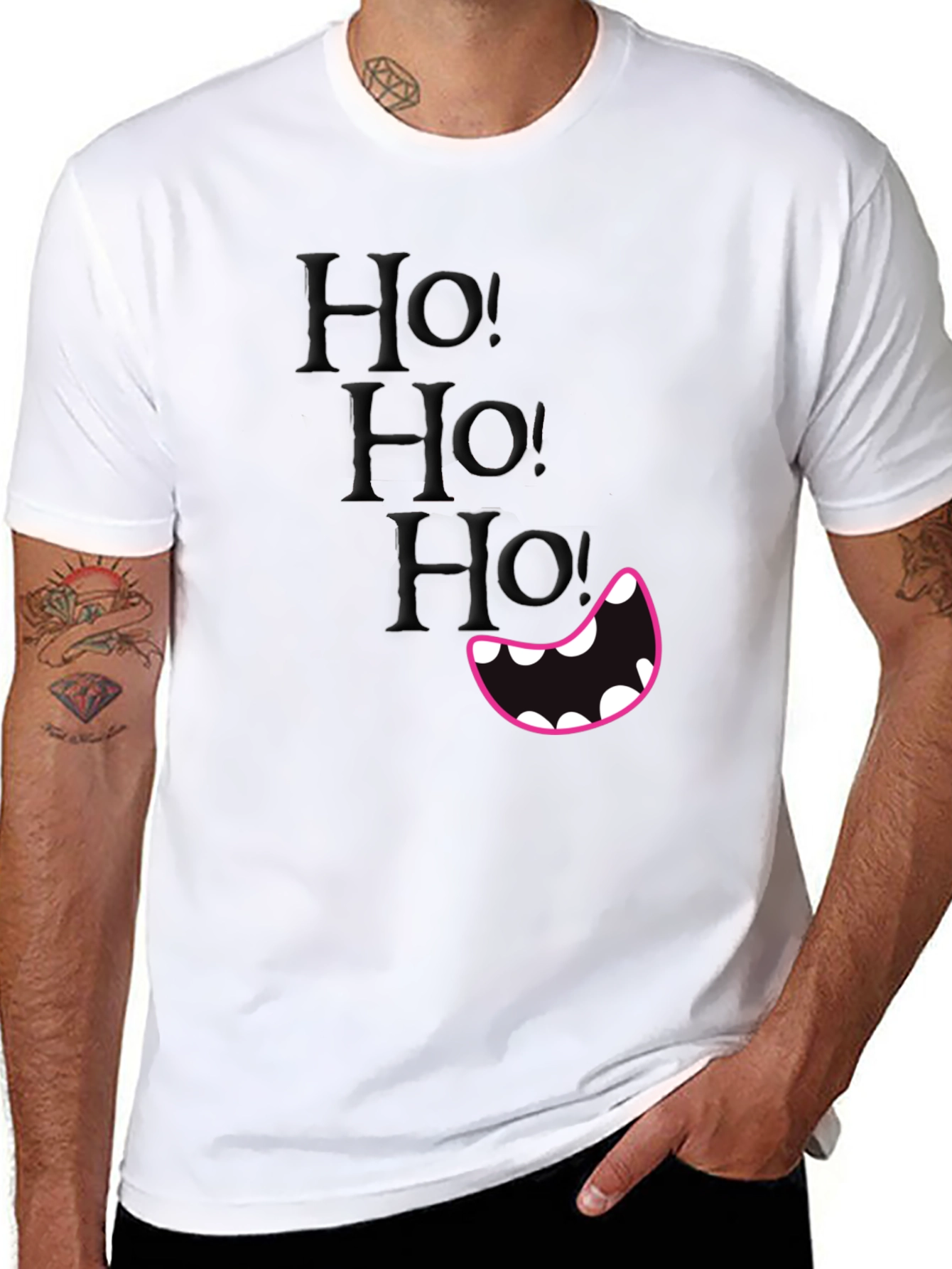 Ho! Ho! Ho! Christmas Graphic Tee