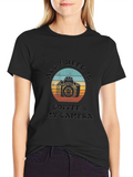 All I Need is Coffee & My Camera T-Shirt