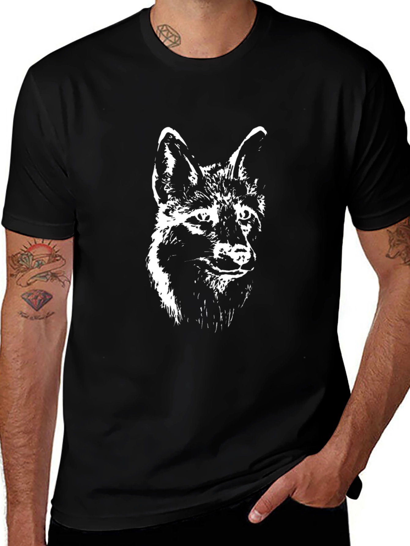 Black Fox Graphic Tee
