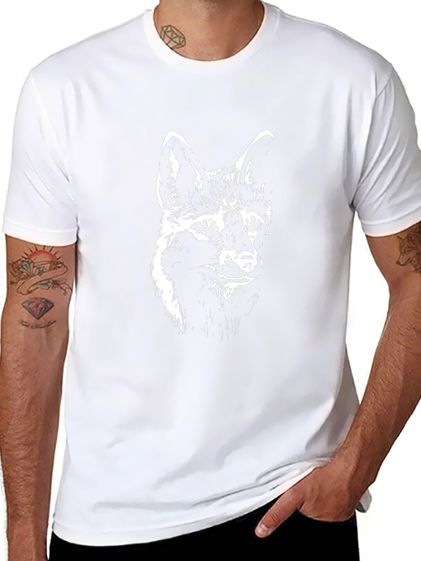 Black Fox Graphic Tee