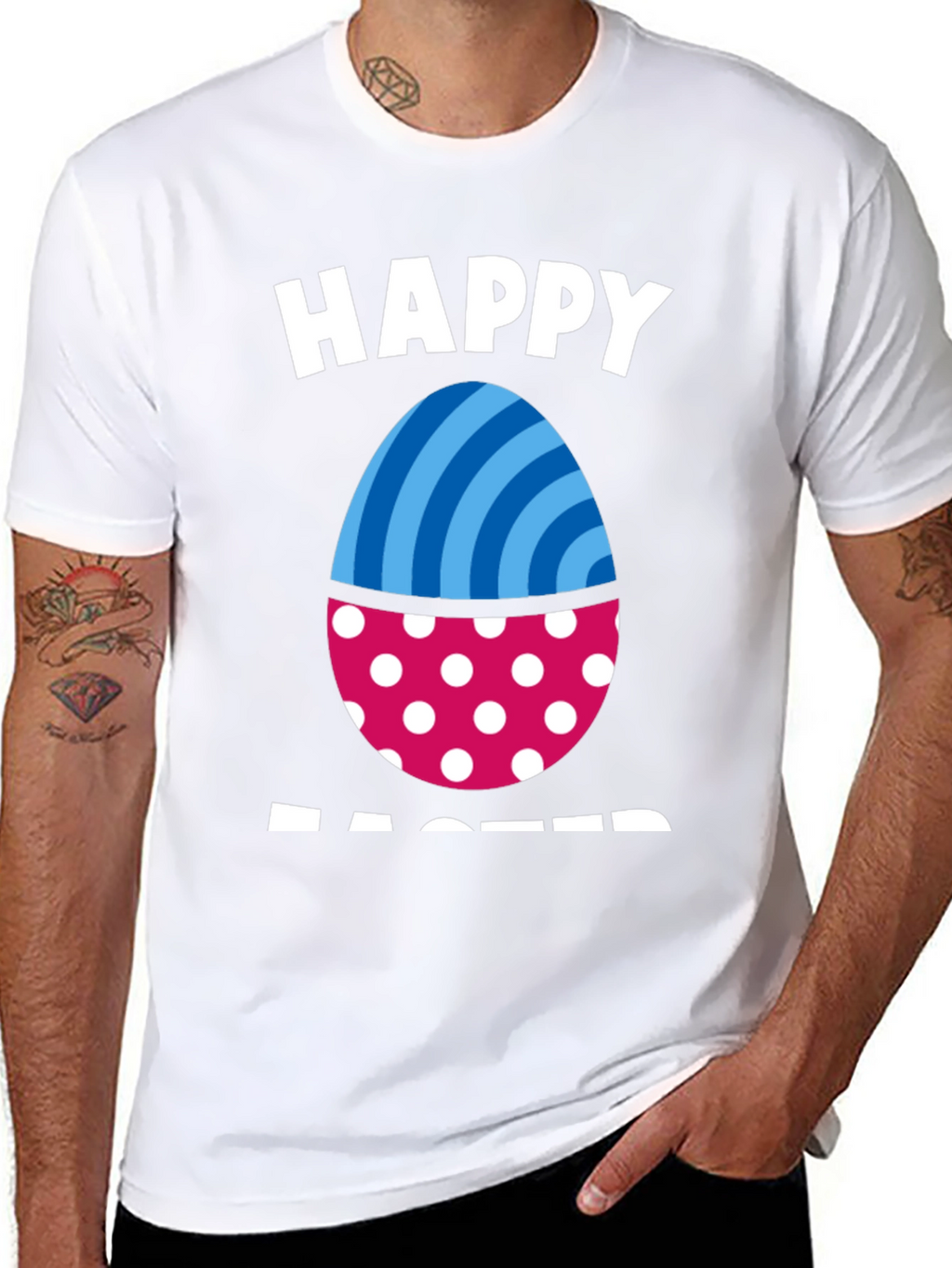 Happy Easter Egg Graphic Tee