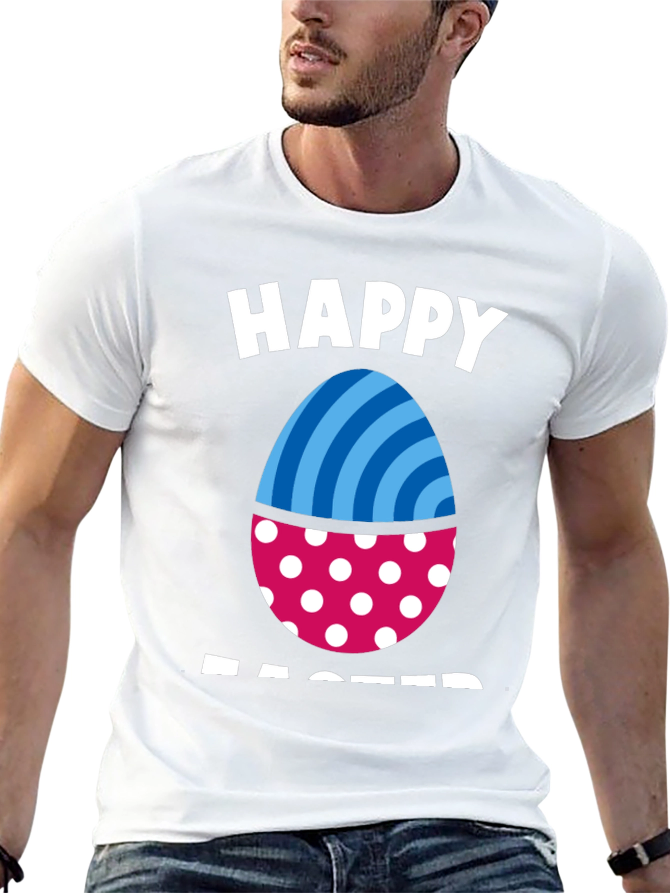 Happy Easter Egg Graphic Tee