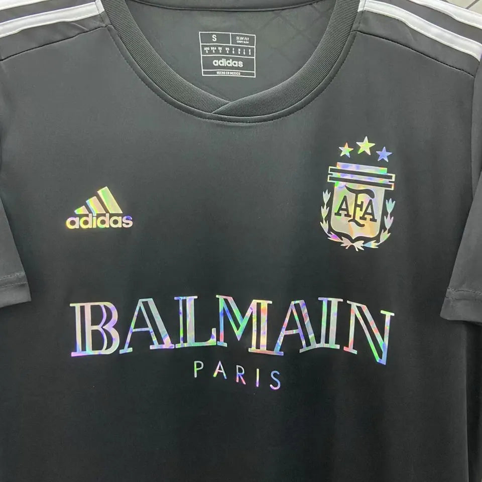 2024 Argentina Reflective Special Edition Black Jersey Back