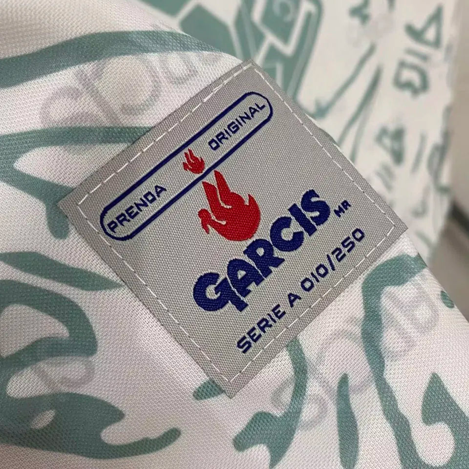 1999 Mexico Away Retro Soccer Jersey Detail 3