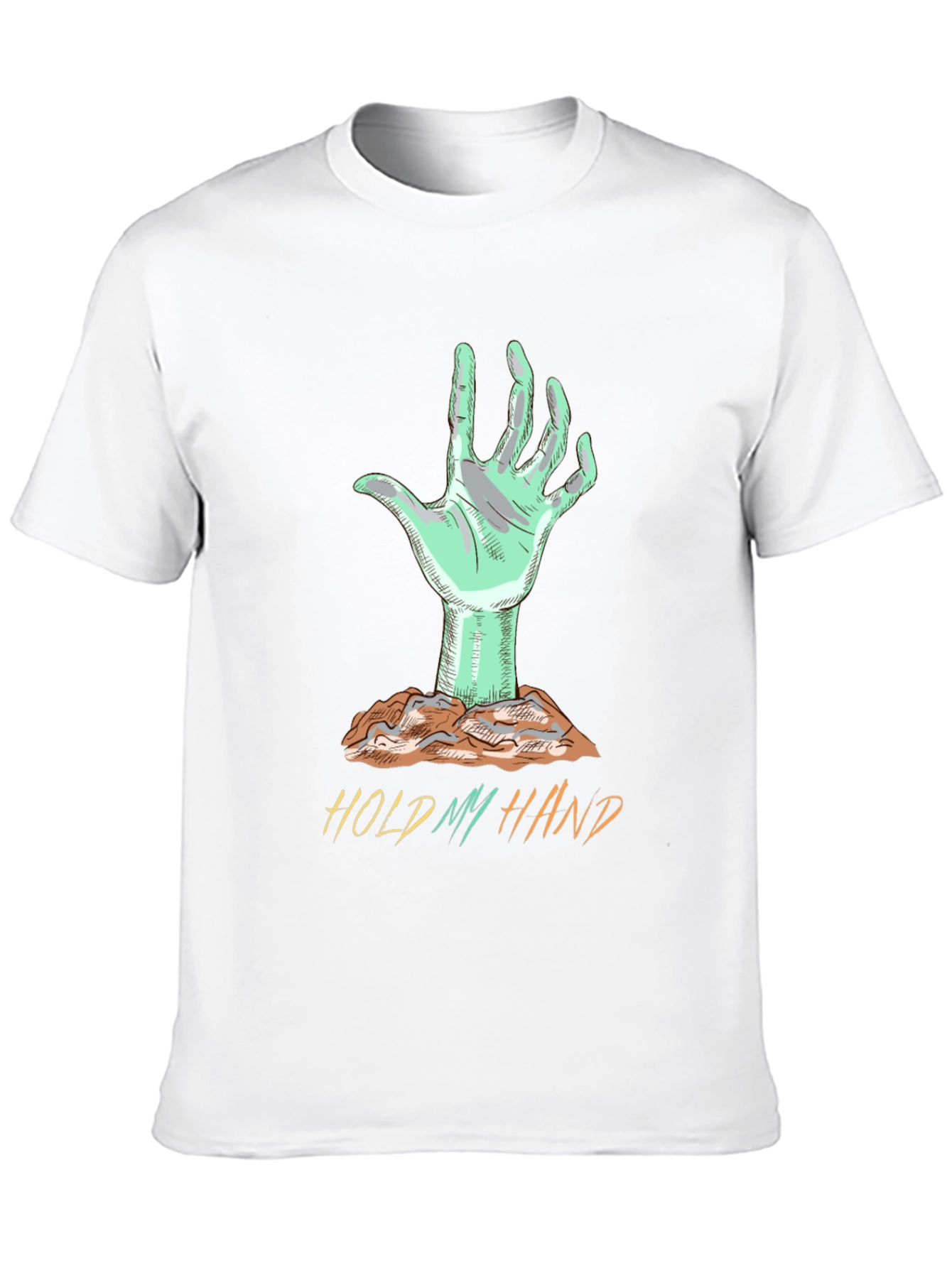 Zombie Hand Graphic T-Shirt