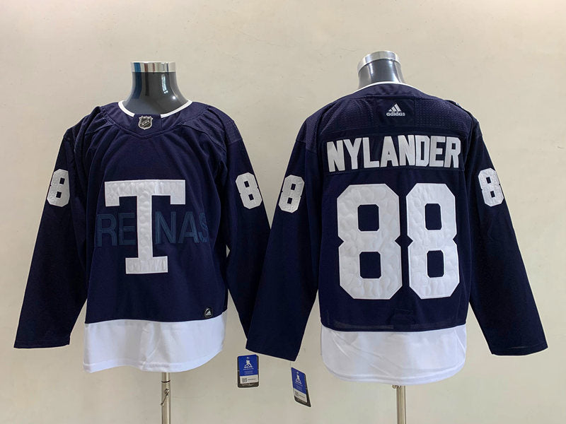 Men's Toronto Maple Leafs William Nylander #88 Blue Game Jerseys
