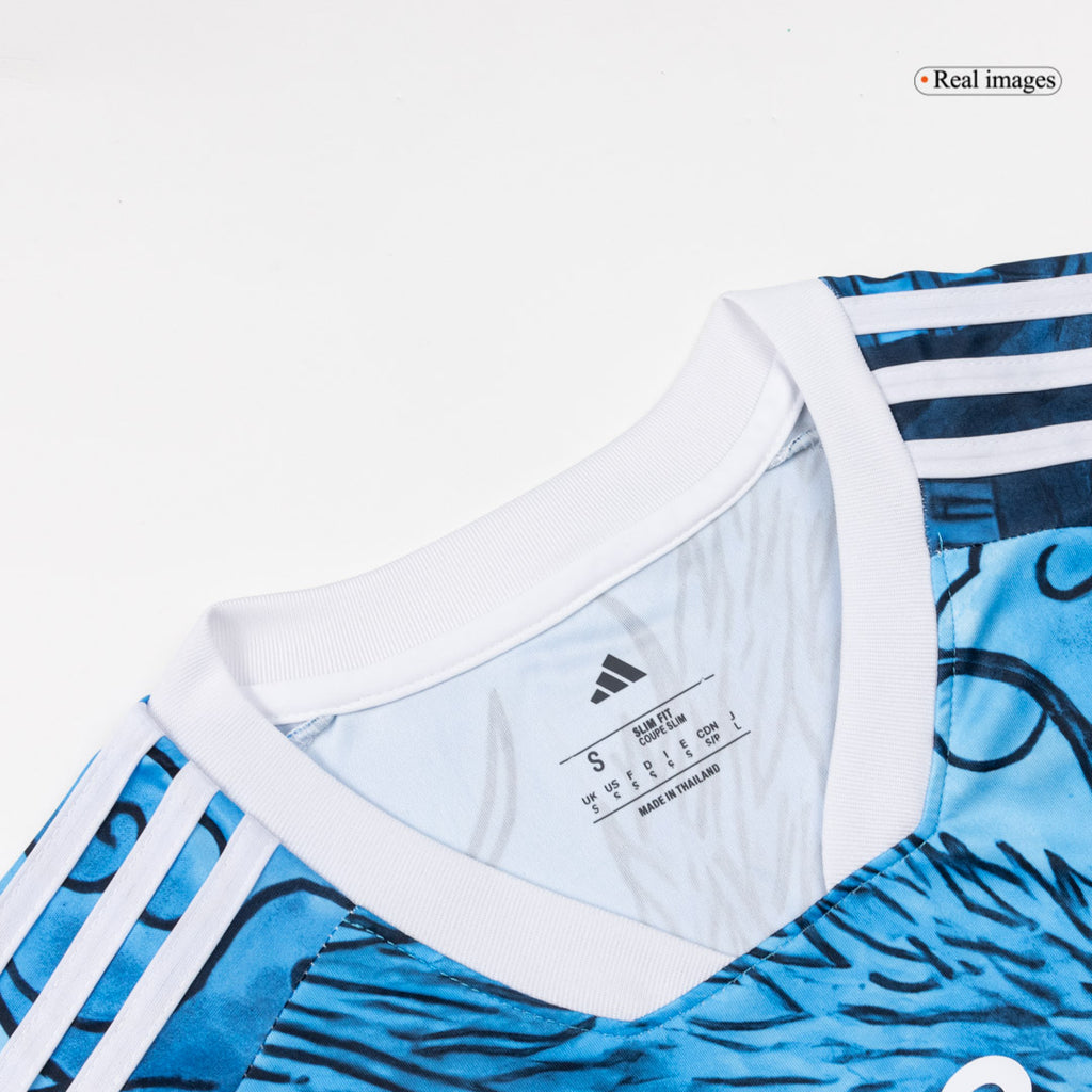 Japan Y-3 Special Soccer Jersey World Cup 2026 Blue Image 3
