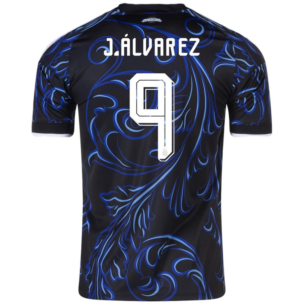J.ÁLVAREZ #9 Argentina Away Jersey World Cup 2026 Front