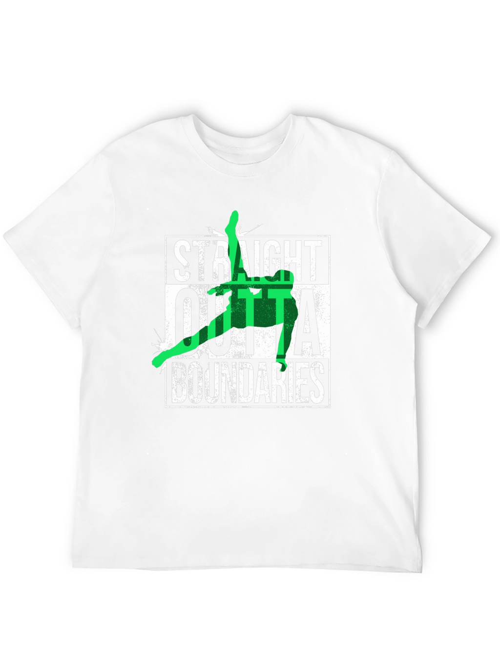Straight Outta Boundaries Black T-Shirt