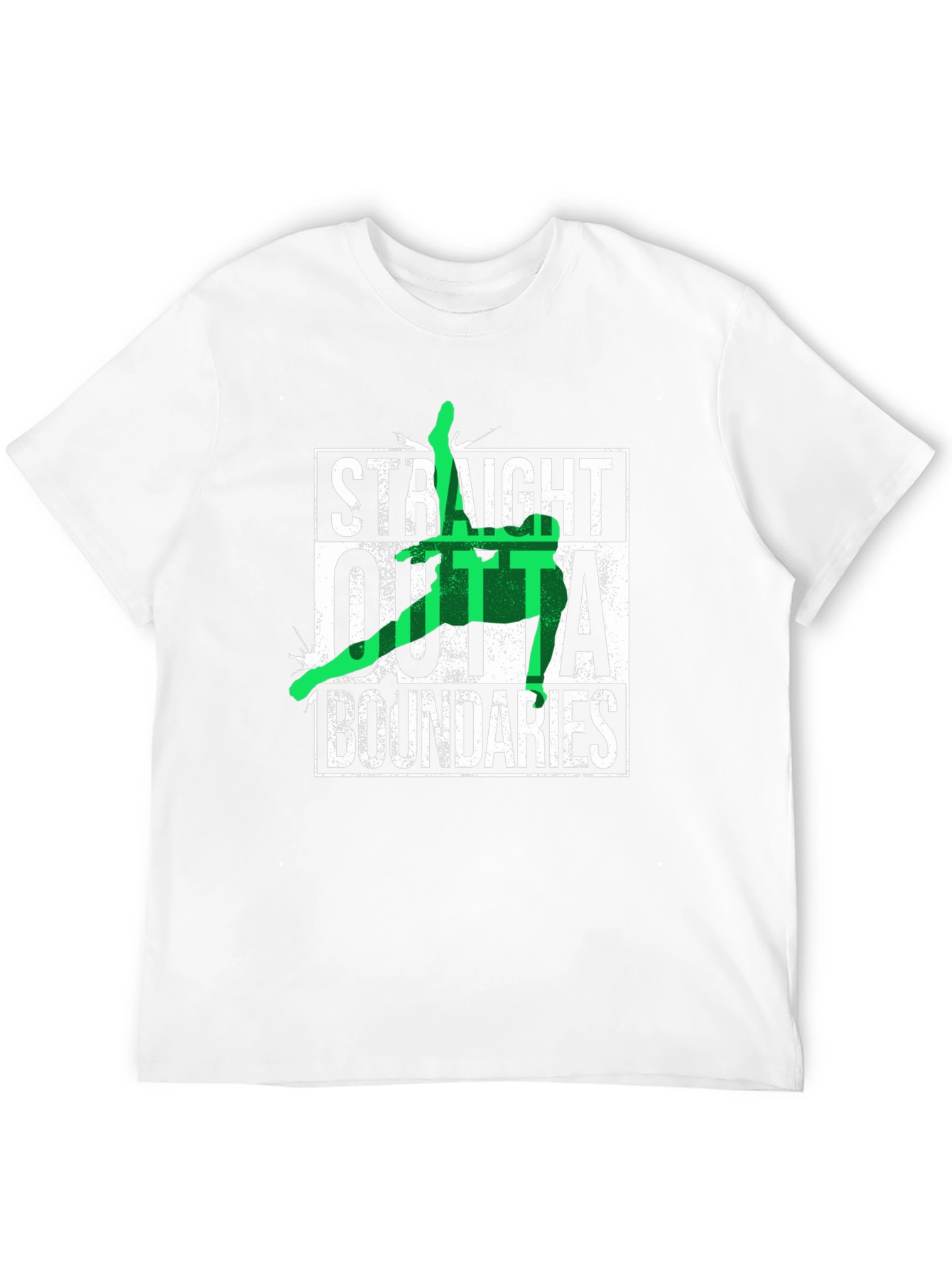Straight Outta Boundaries Black T-Shirt