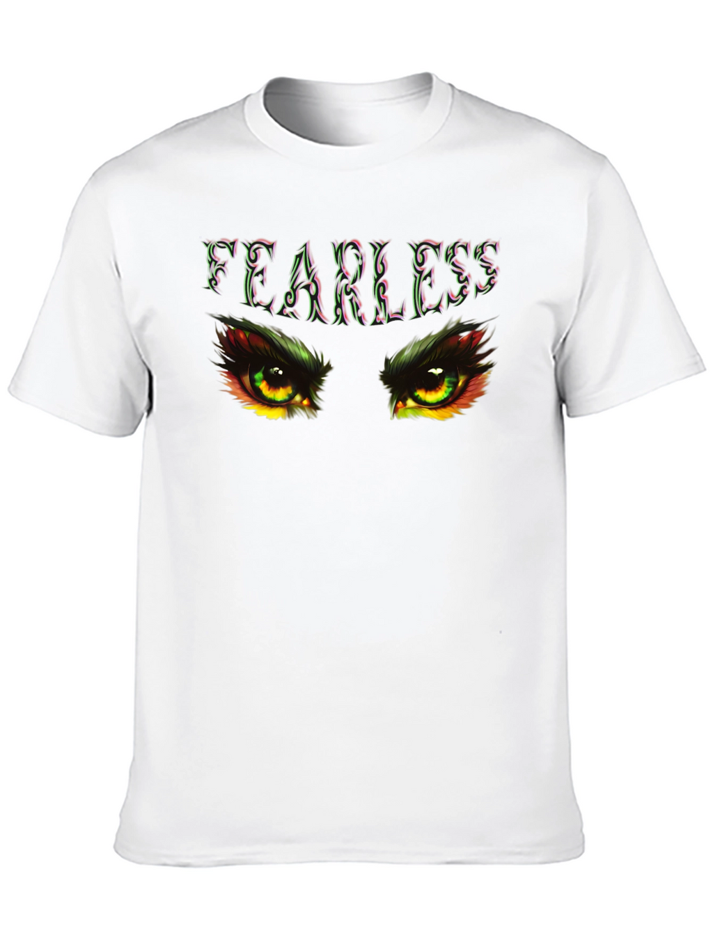 Fearless Eye Graphic Black T-Shirt