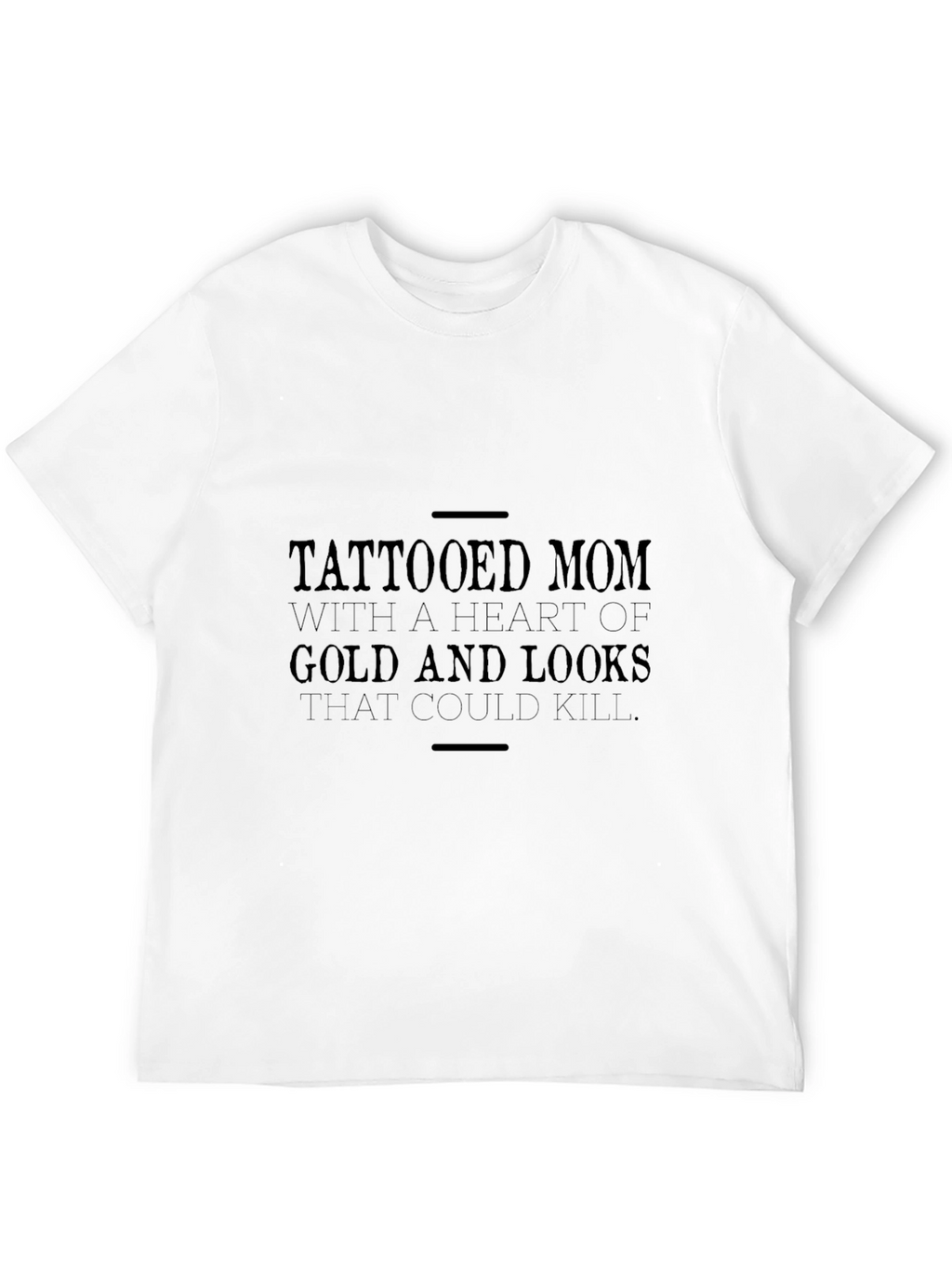 Tattooed Mom Graphic Tee - Heart of Gold