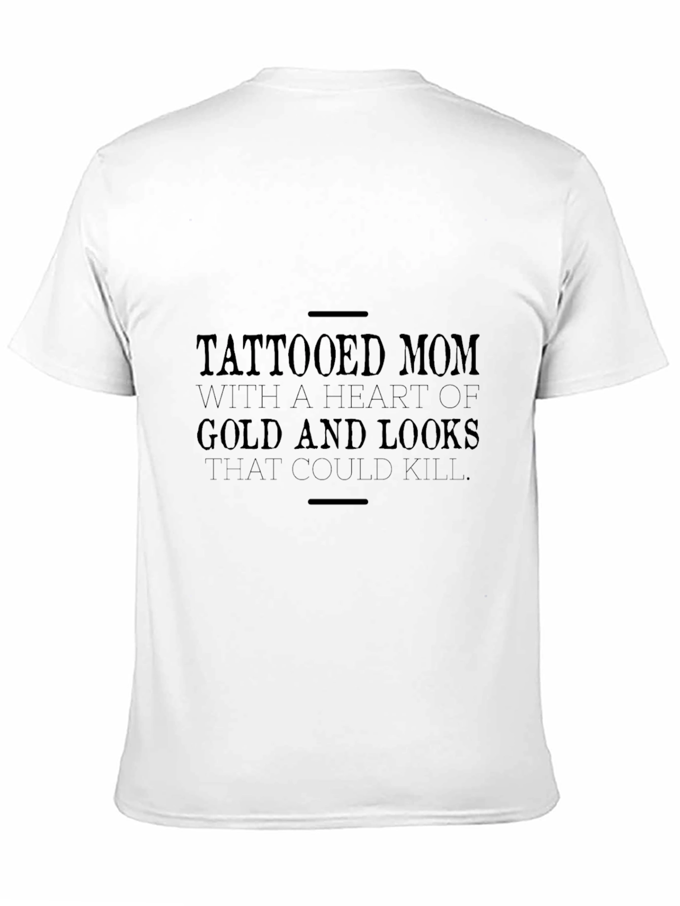 Tattooed Mom Graphic Tee - Heart of Gold