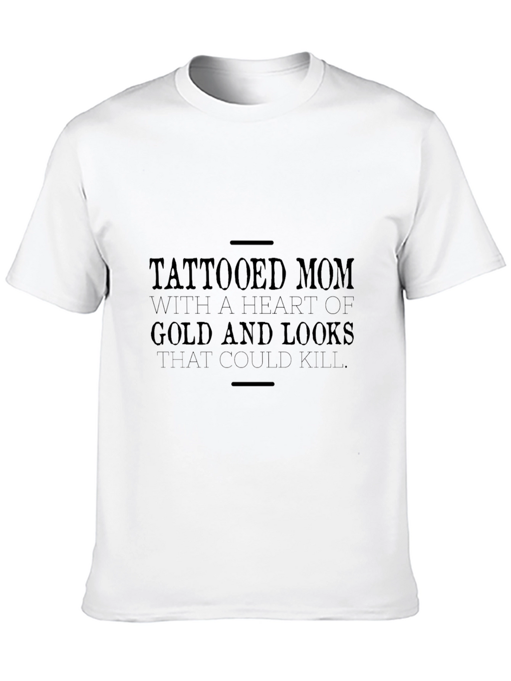 Tattooed Mom Graphic Tee - Heart of Gold