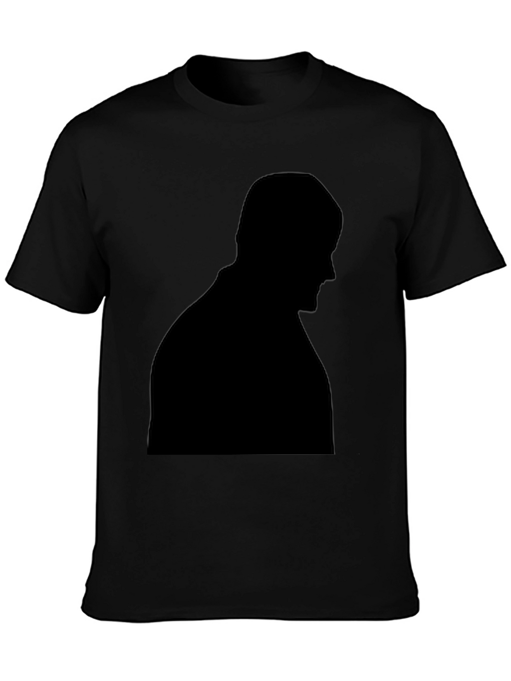 Silhouette Graphic Tee - Mens Black T-Shirt