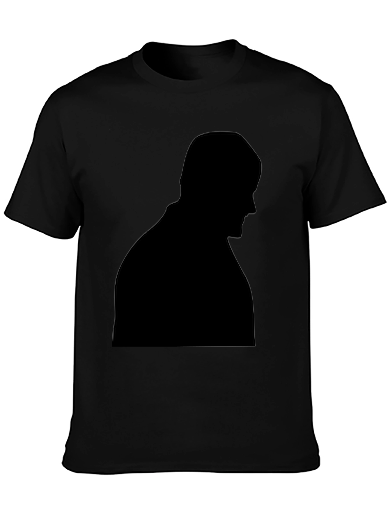 Silhouette Graphic Tee - Mens Black T-Shirt