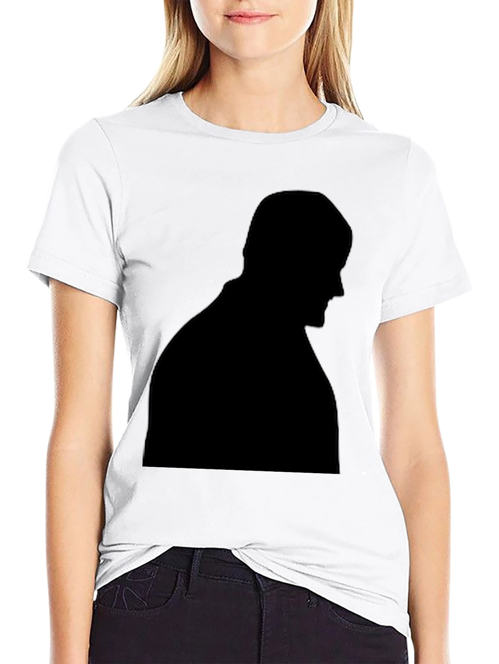Silhouette Graphic Tee - Mens Black T-Shirt