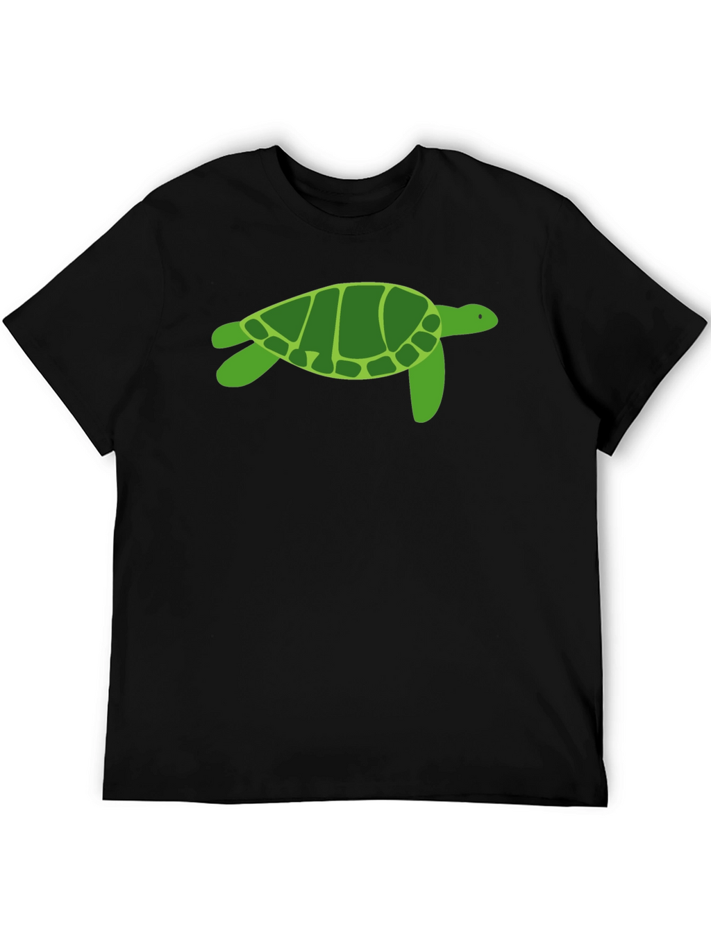 Turtle Graphic Tee - Casual Cotton T-Shirt