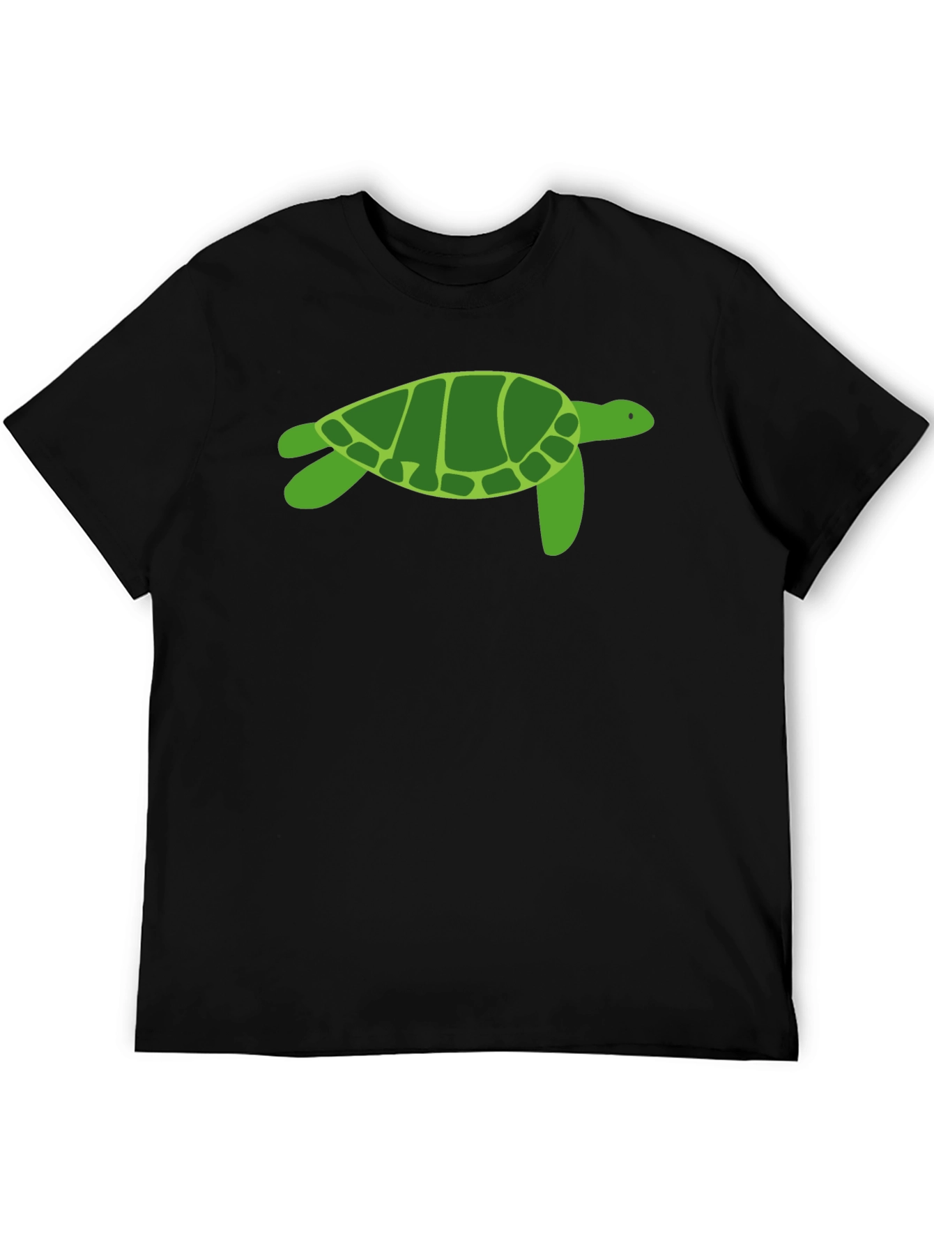Turtle Graphic Tee - Casual Cotton T-Shirt
