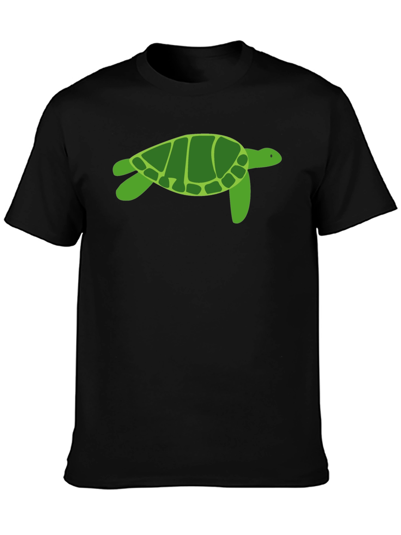 Turtle Graphic Tee - Casual Cotton T-Shirt