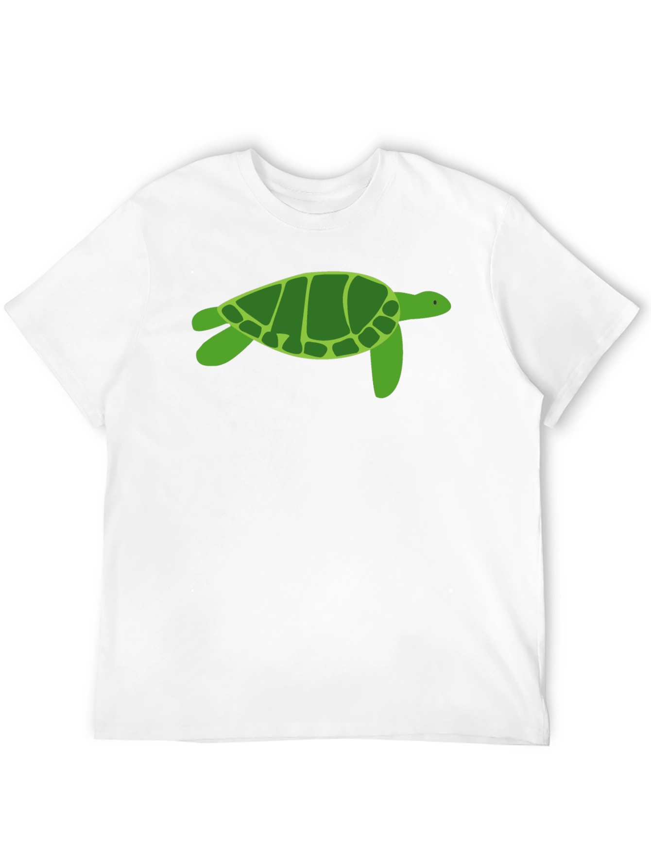 Turtle Graphic Tee - Casual Cotton T-Shirt