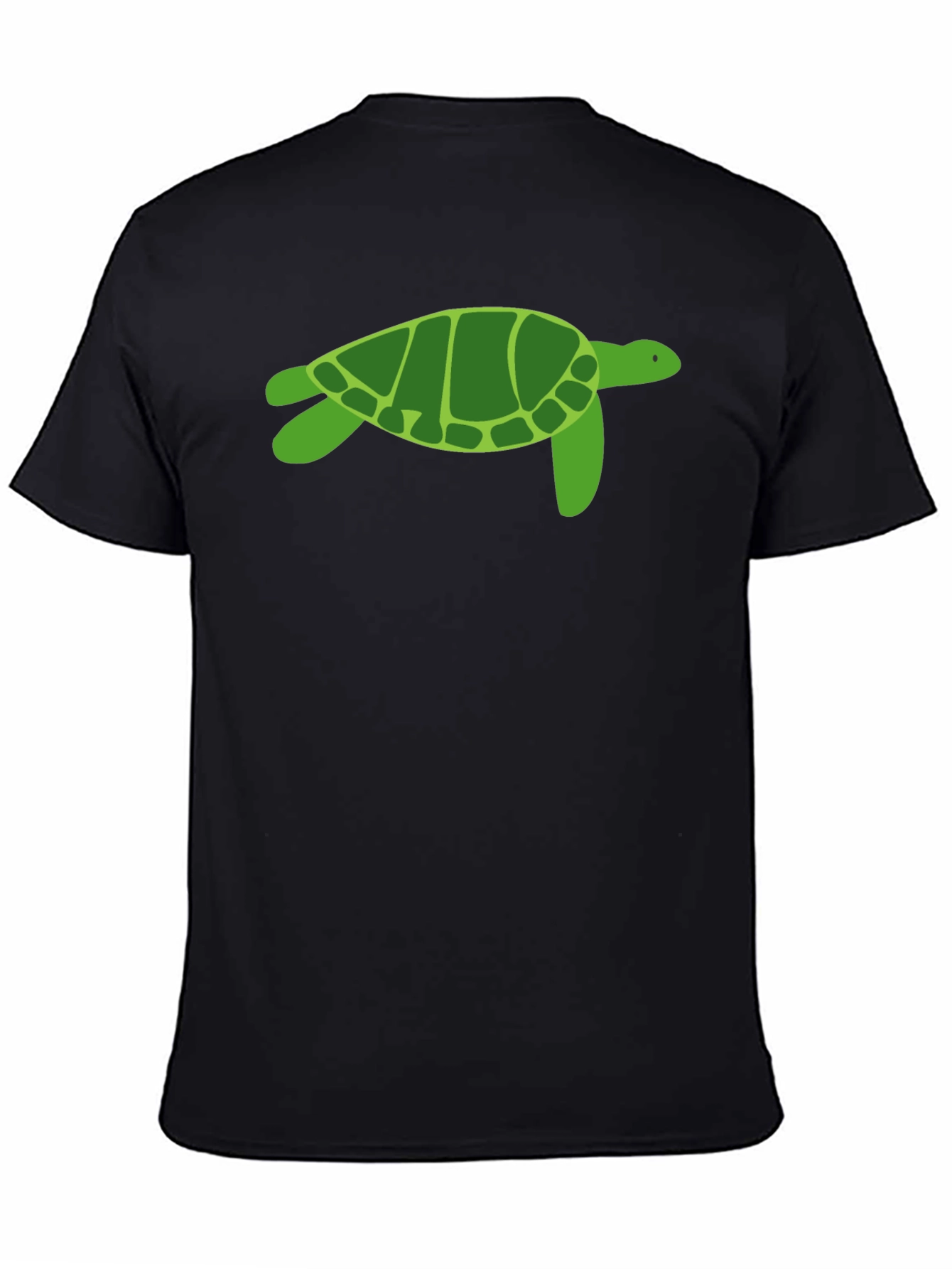 Turtle Graphic Tee - Casual Cotton T-Shirt