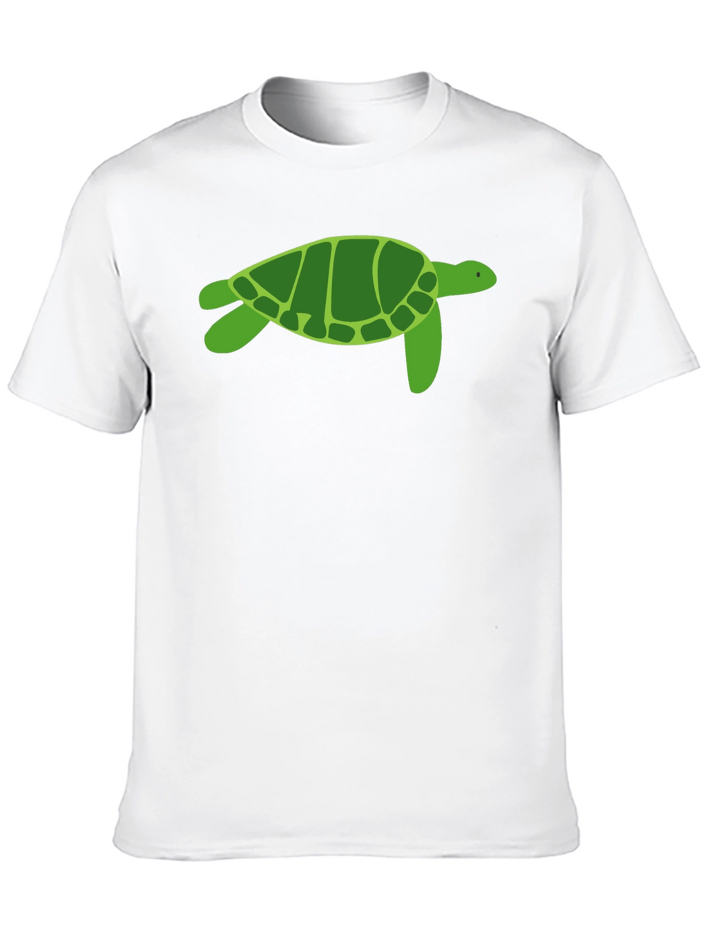 Turtle Graphic Tee - Casual Cotton T-Shirt