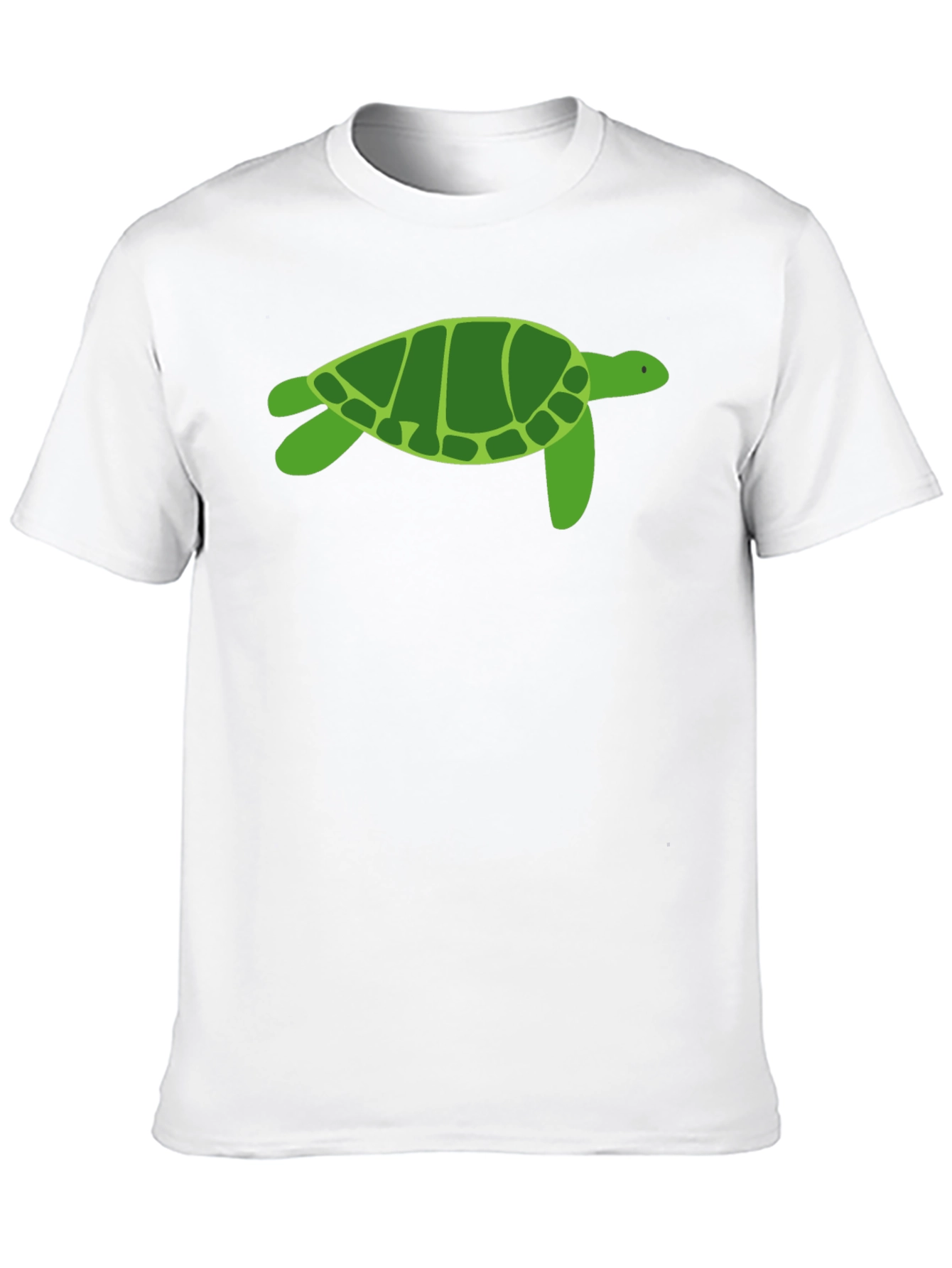 Turtle Graphic Tee - Casual Cotton T-Shirt