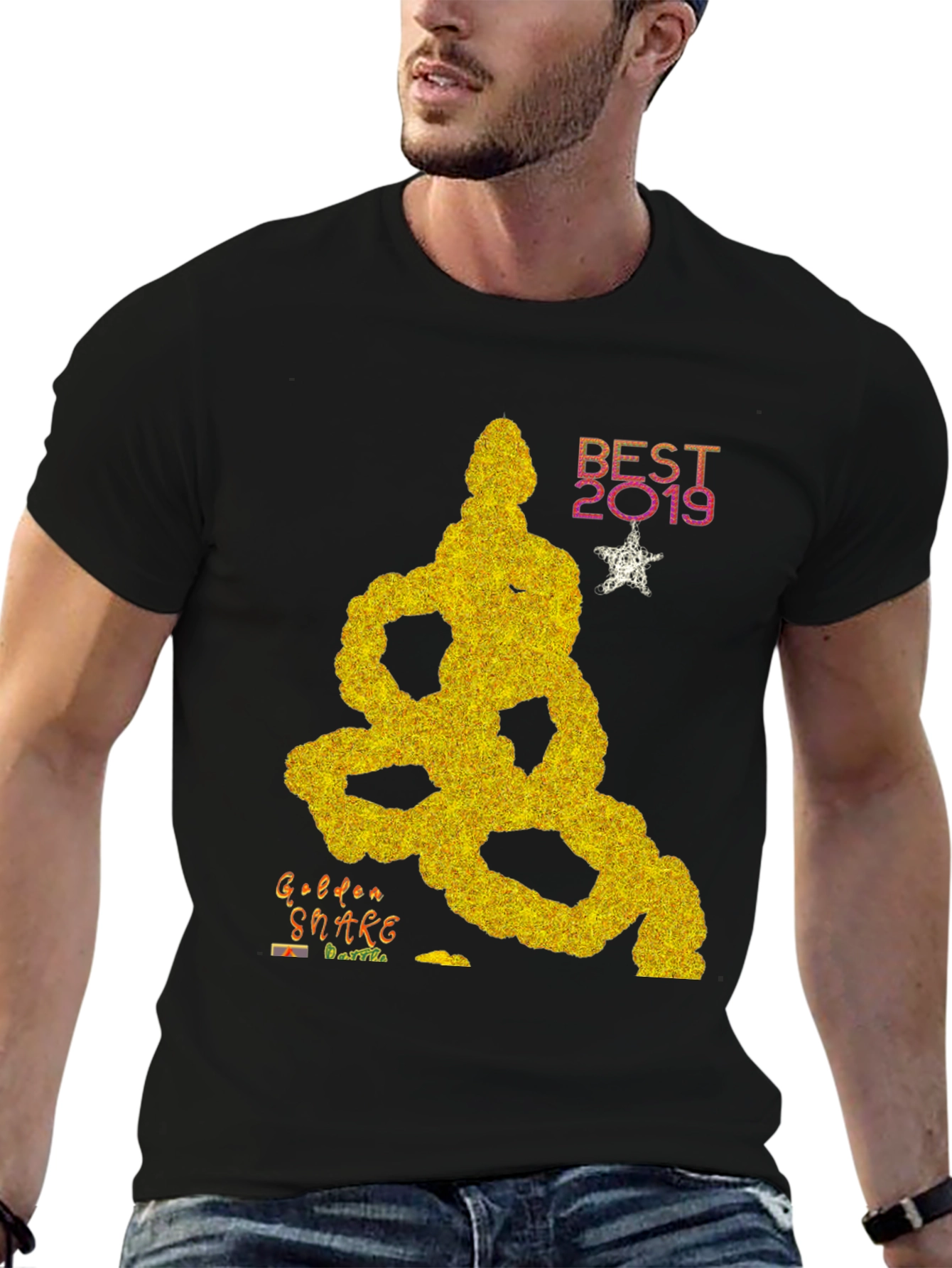 Golden Snake Graphic Tee - Best of 2019