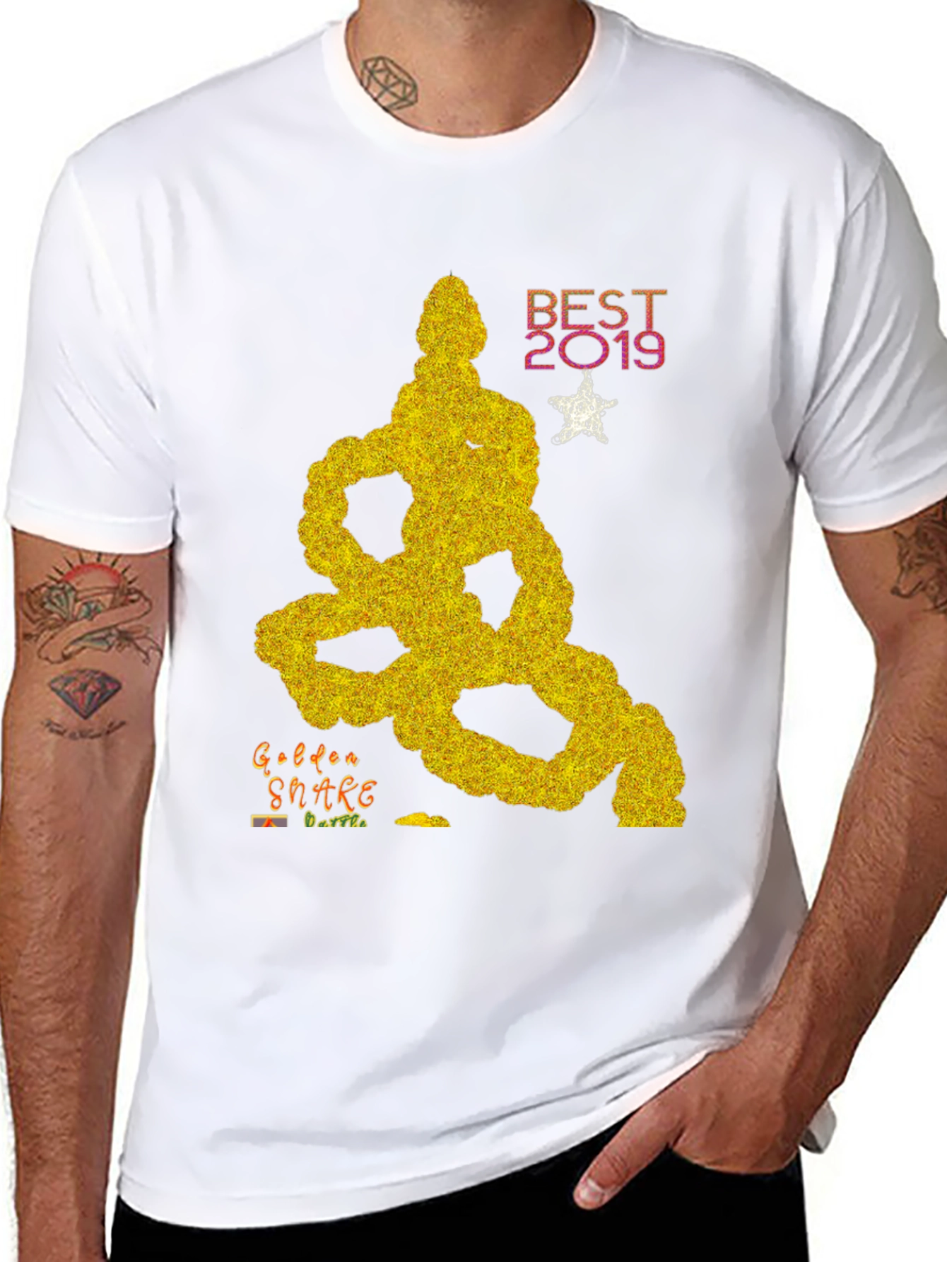 Golden Snake Graphic Tee - Best of 2019