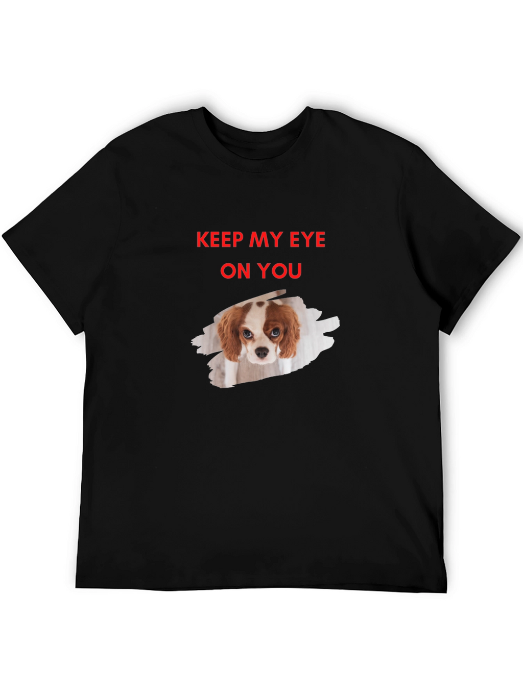 Eye On You Dog Graphic T-Shirt