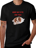 Eye On You Dog Graphic T-Shirt