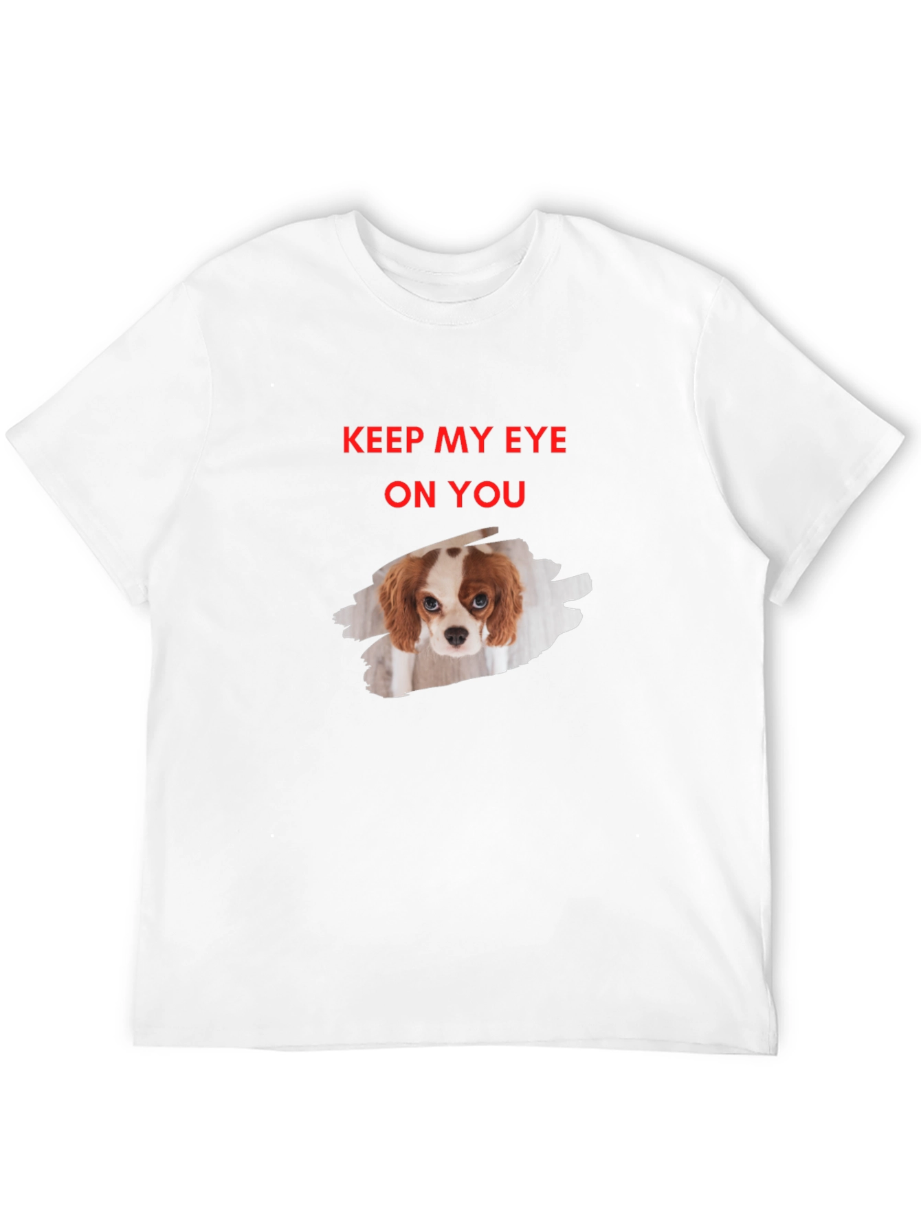 Eye On You Dog Graphic T-Shirt