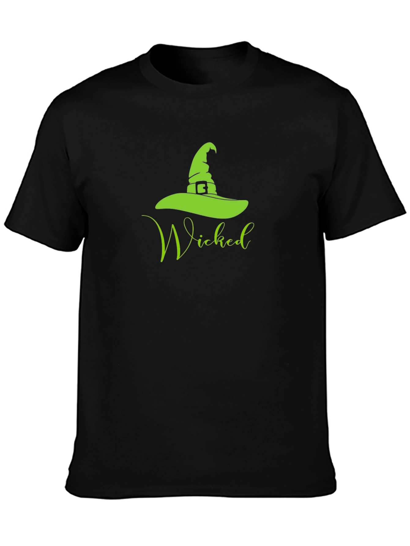 Wicked Witch Hat Graphic Tee - Halloween T-Shirt