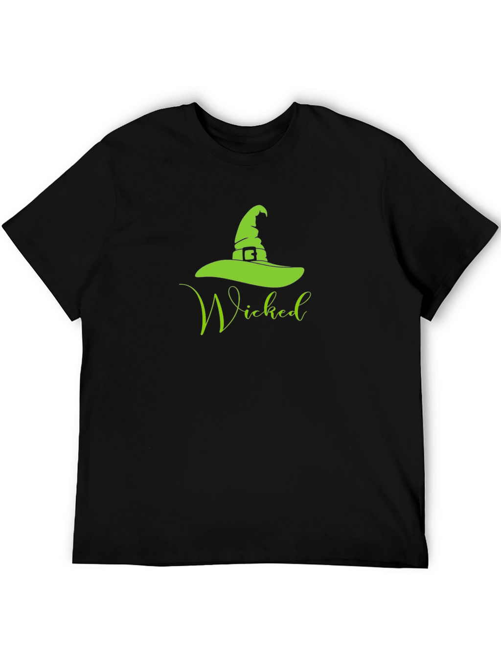 Wicked Witch Hat Graphic Tee - Halloween T-Shirt