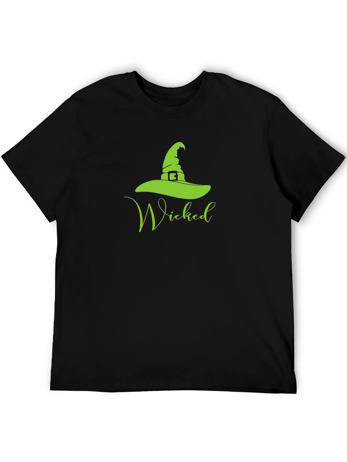 Wicked Witch Hat Graphic Tee - Halloween T-Shirt