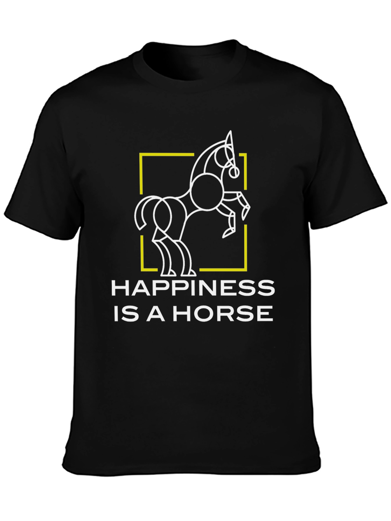 Happiness is a Horse Graphic Tee