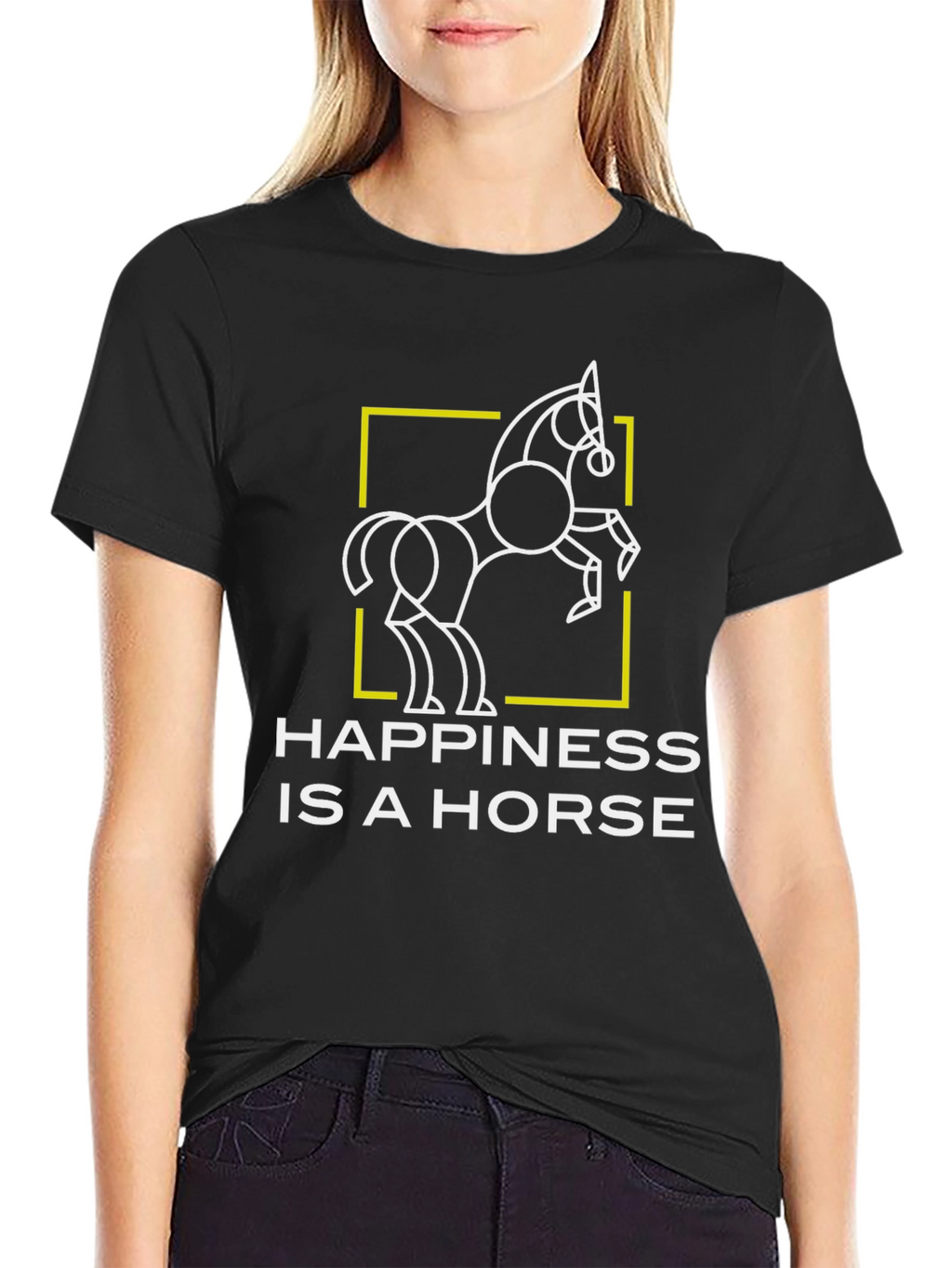 Happiness is a Horse Graphic Tee