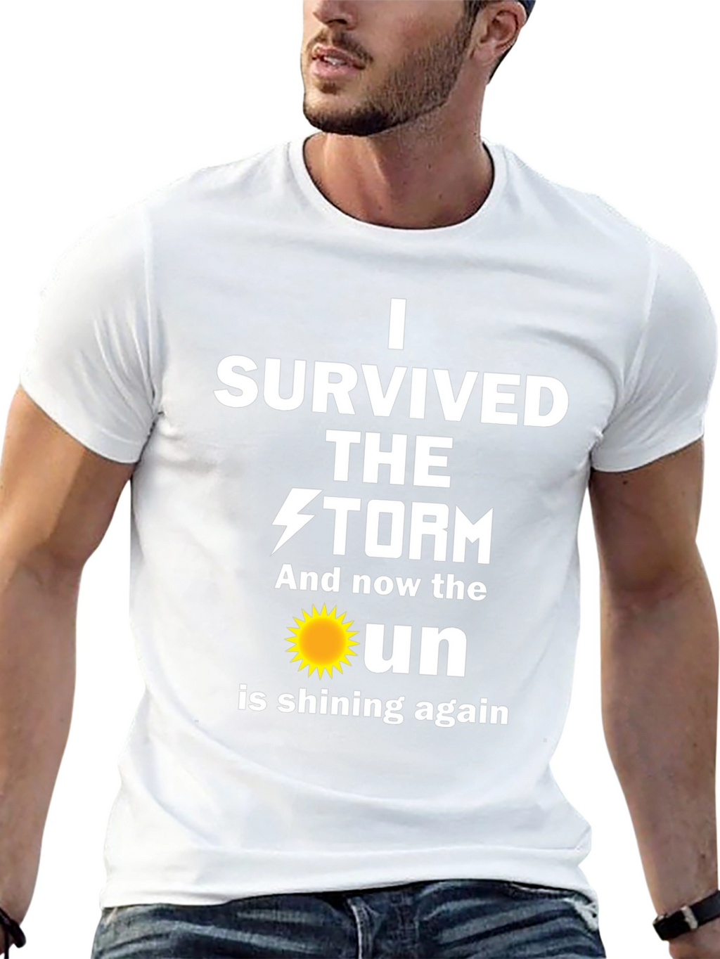 I Survived The Storm Graphic T-Shirt