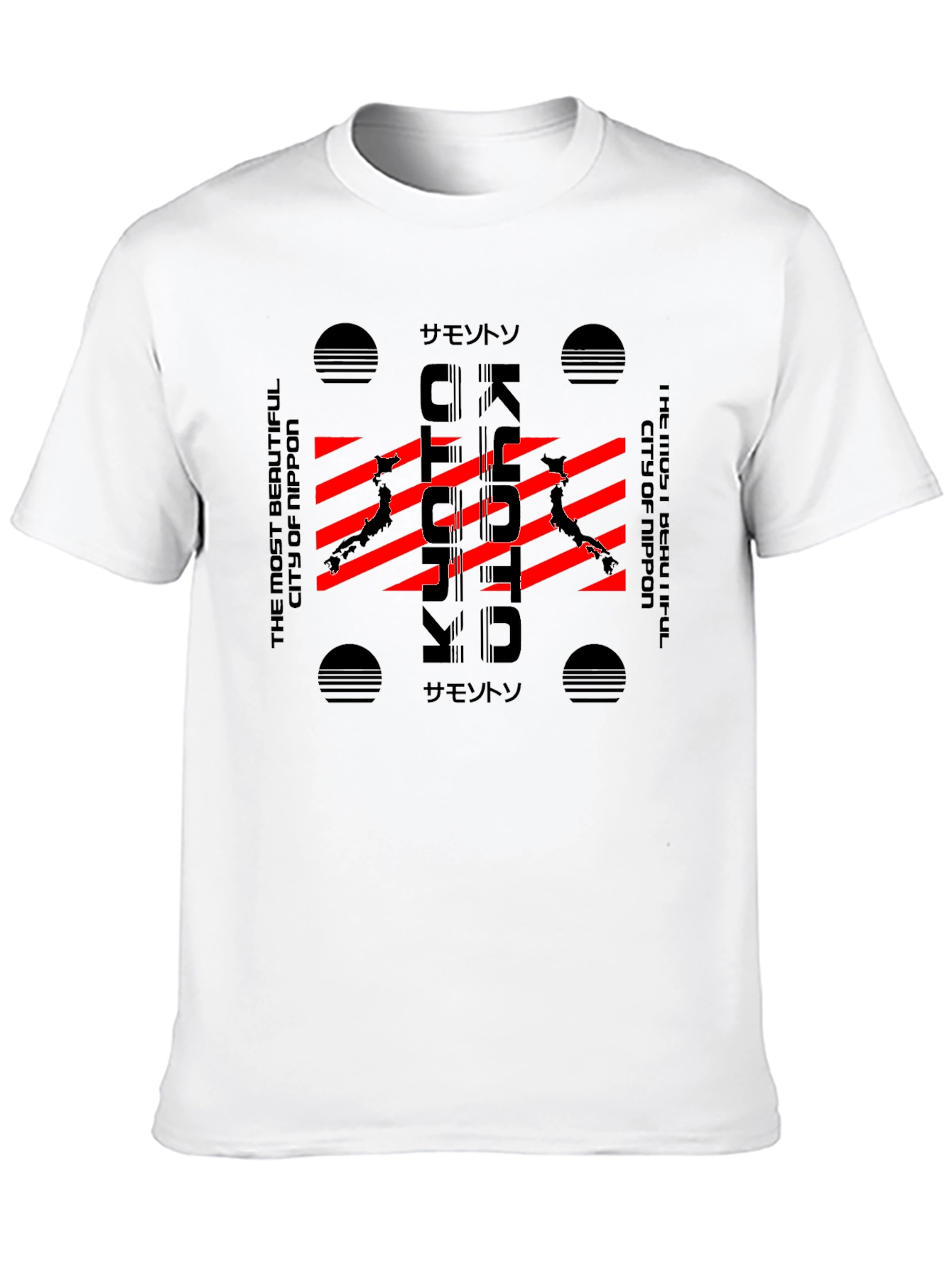 Kyoto Japan Graphic T-Shirt - Modern City Style