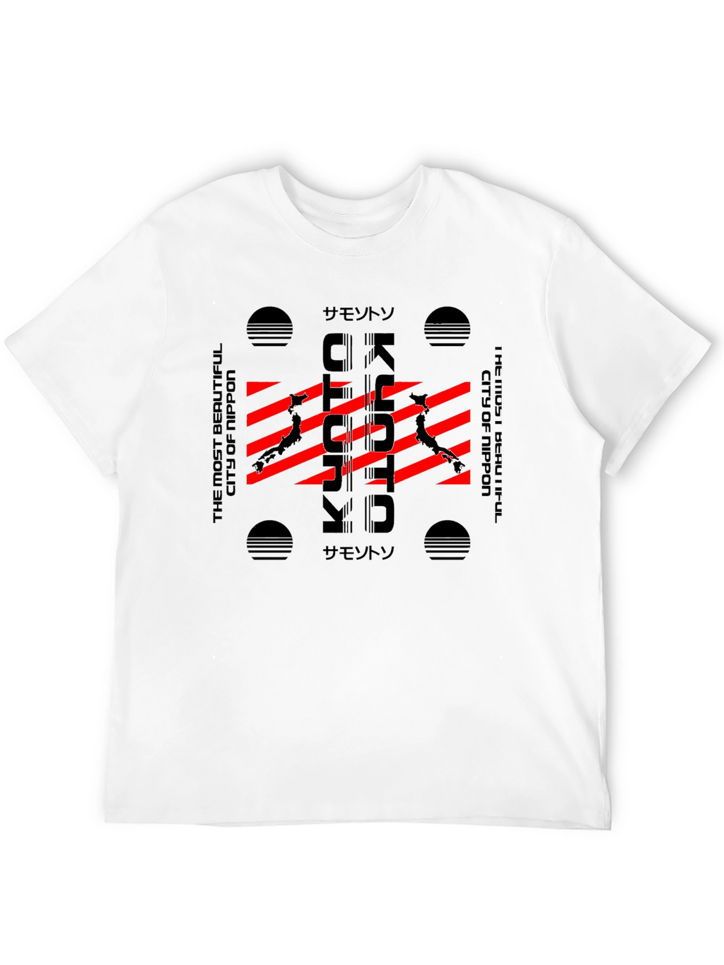 Kyoto Japan Graphic T-Shirt - Modern City Style