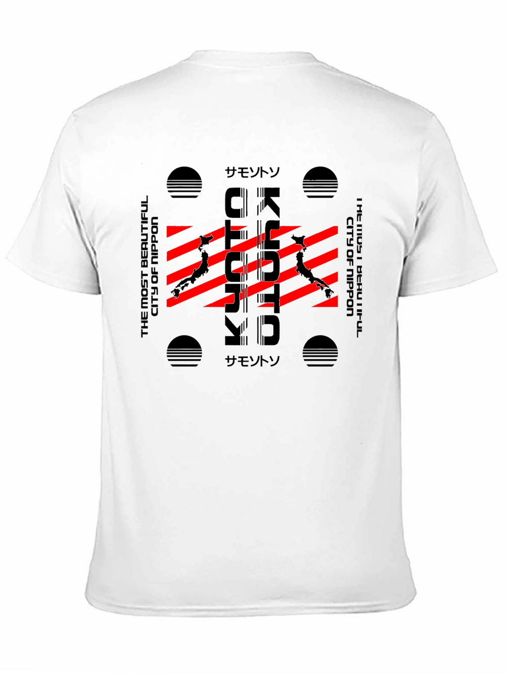 Kyoto Japan Graphic T-Shirt - Modern City Style