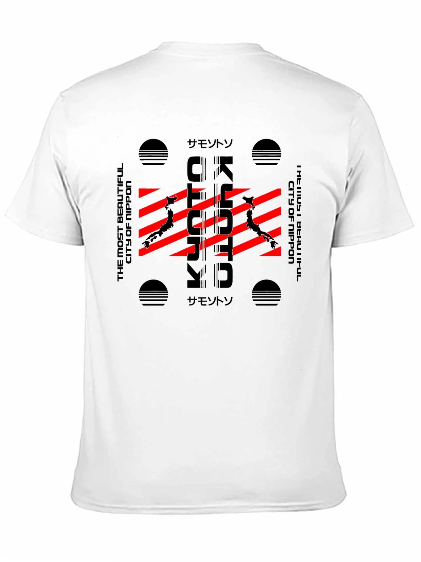 Kyoto Japan Graphic T-Shirt - Modern City Style