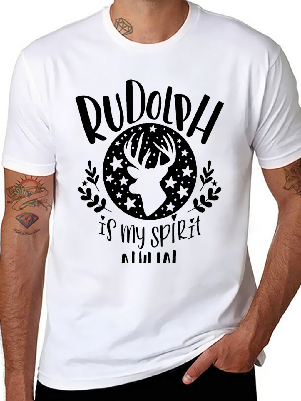 Rudolph is my spirit animal T-shirt