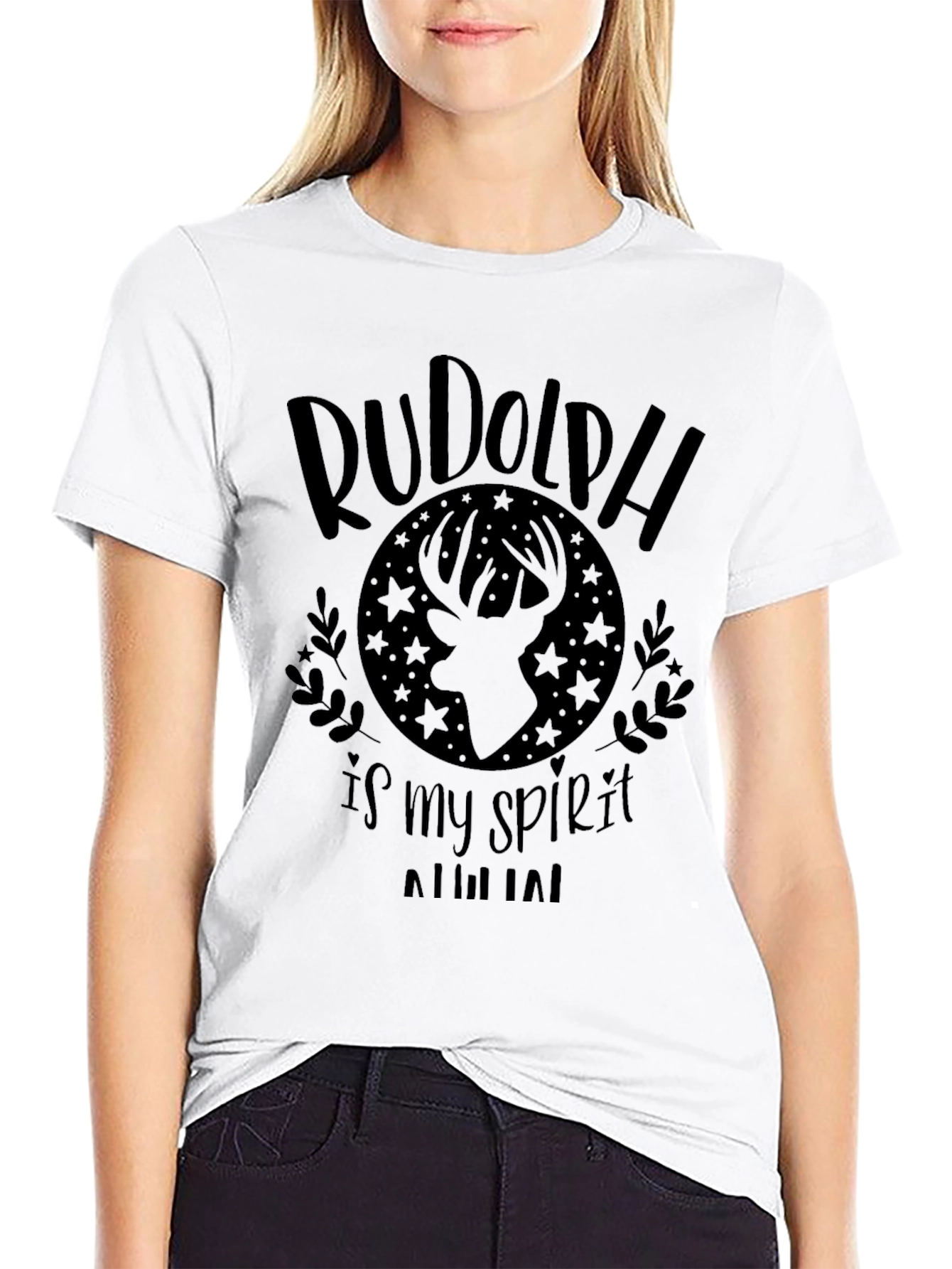 Rudolph is my spirit animal T-shirt